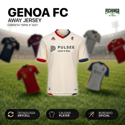 Camiseta Genoa FC Visita 2027