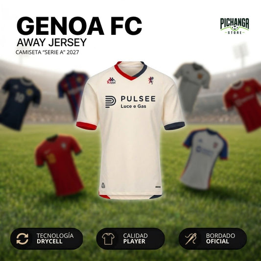 Camiseta Genoa FC Visita 2027