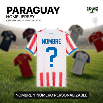 Camiseta Paraguay Mundial 2026