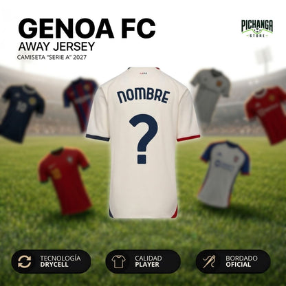 Camiseta Genoa FC Visita 2027
