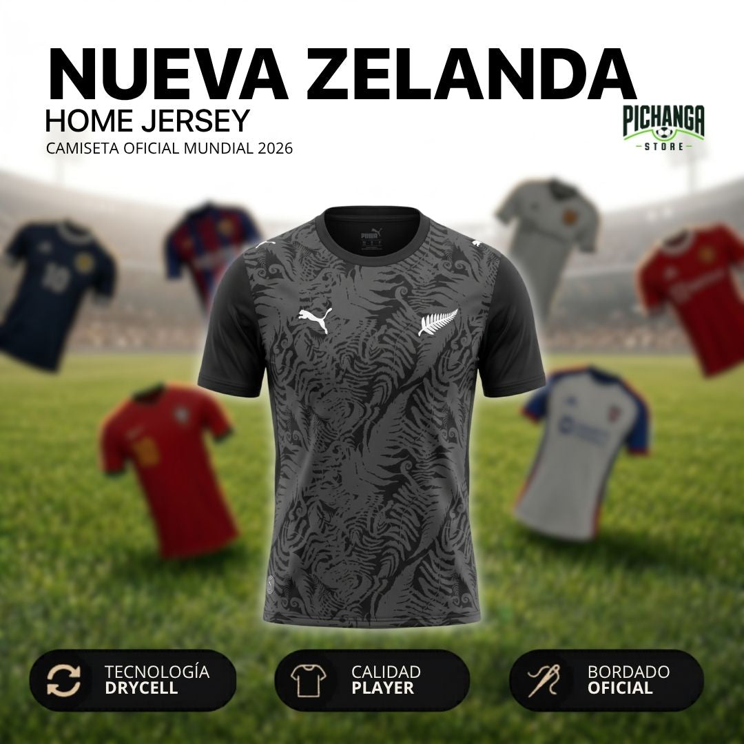 Camiseta Nueva Zelanda Mundial 2026