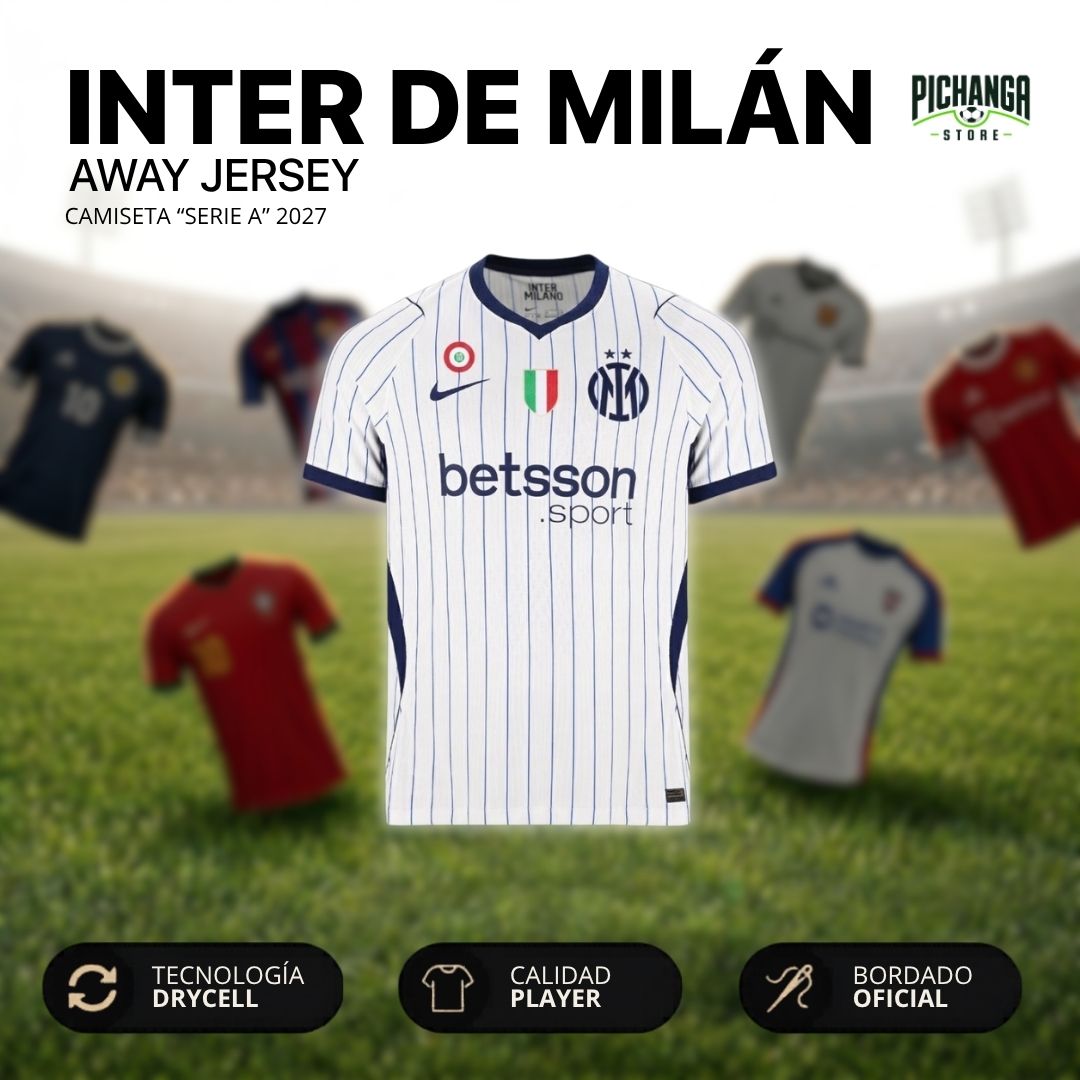 Camiseta Inter de Milán Visita 2027