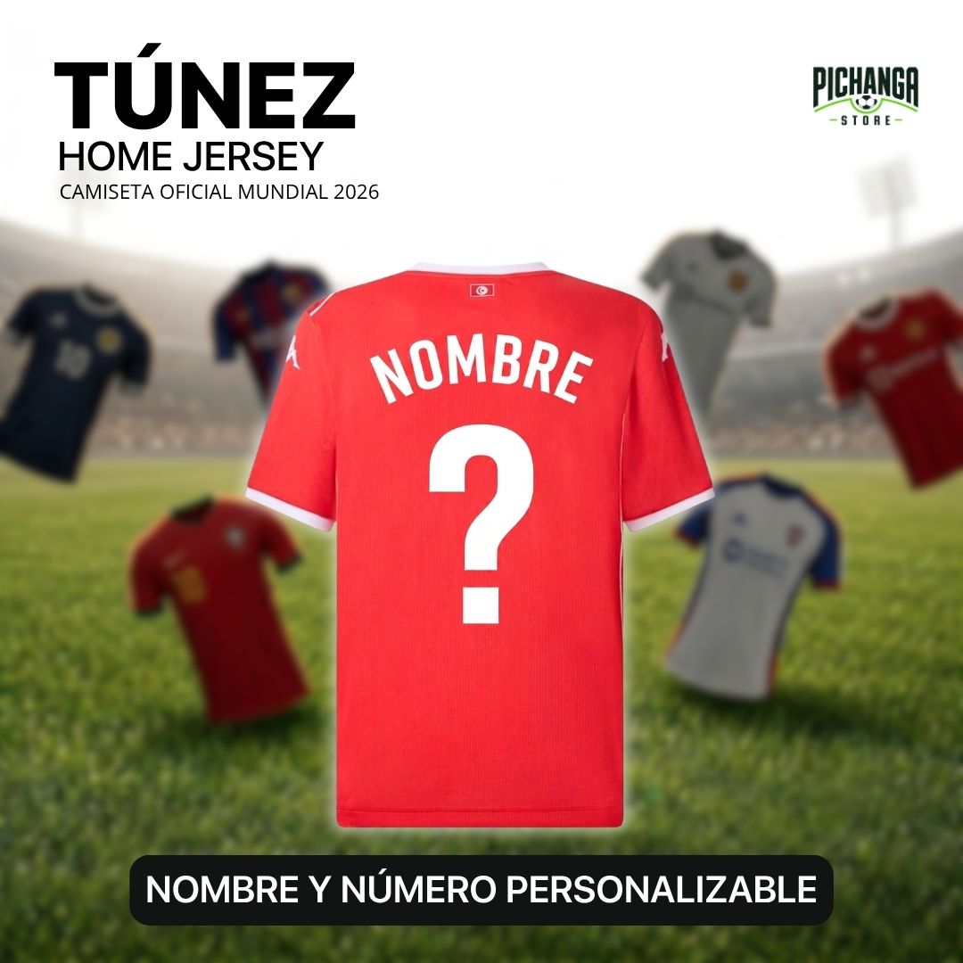 Camiseta Túnez Mundial 2026