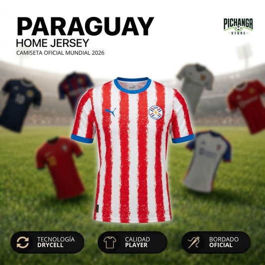 Camiseta Paraguay Mundial 2026