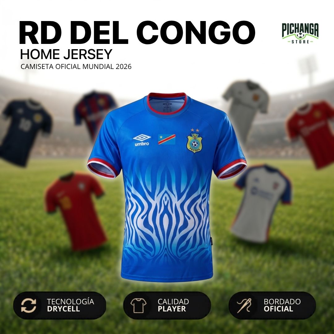 Camiseta RD del Congo Mundial 2026