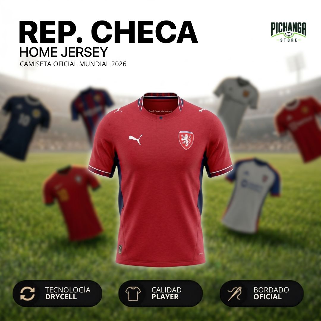 Camiseta República Checa Mundial 2026