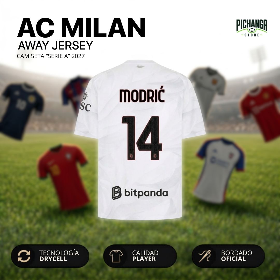 Camiseta Ac Milán Visita 2027