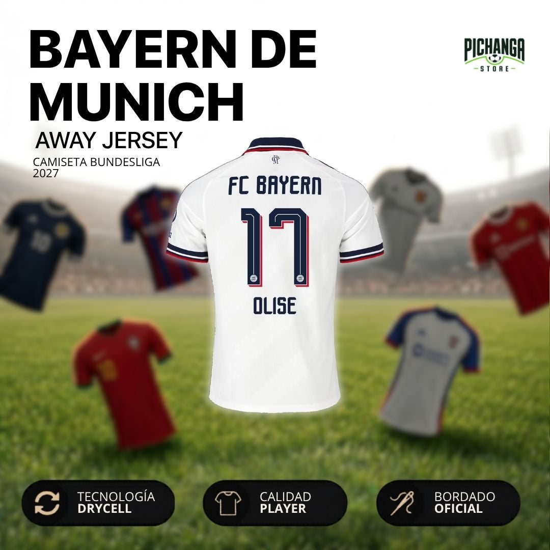 Camiseta Bayern Munich Visita 2027