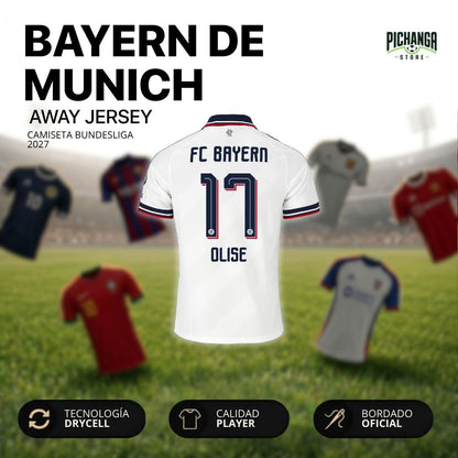 Camiseta Bayern Munich Visita 2027