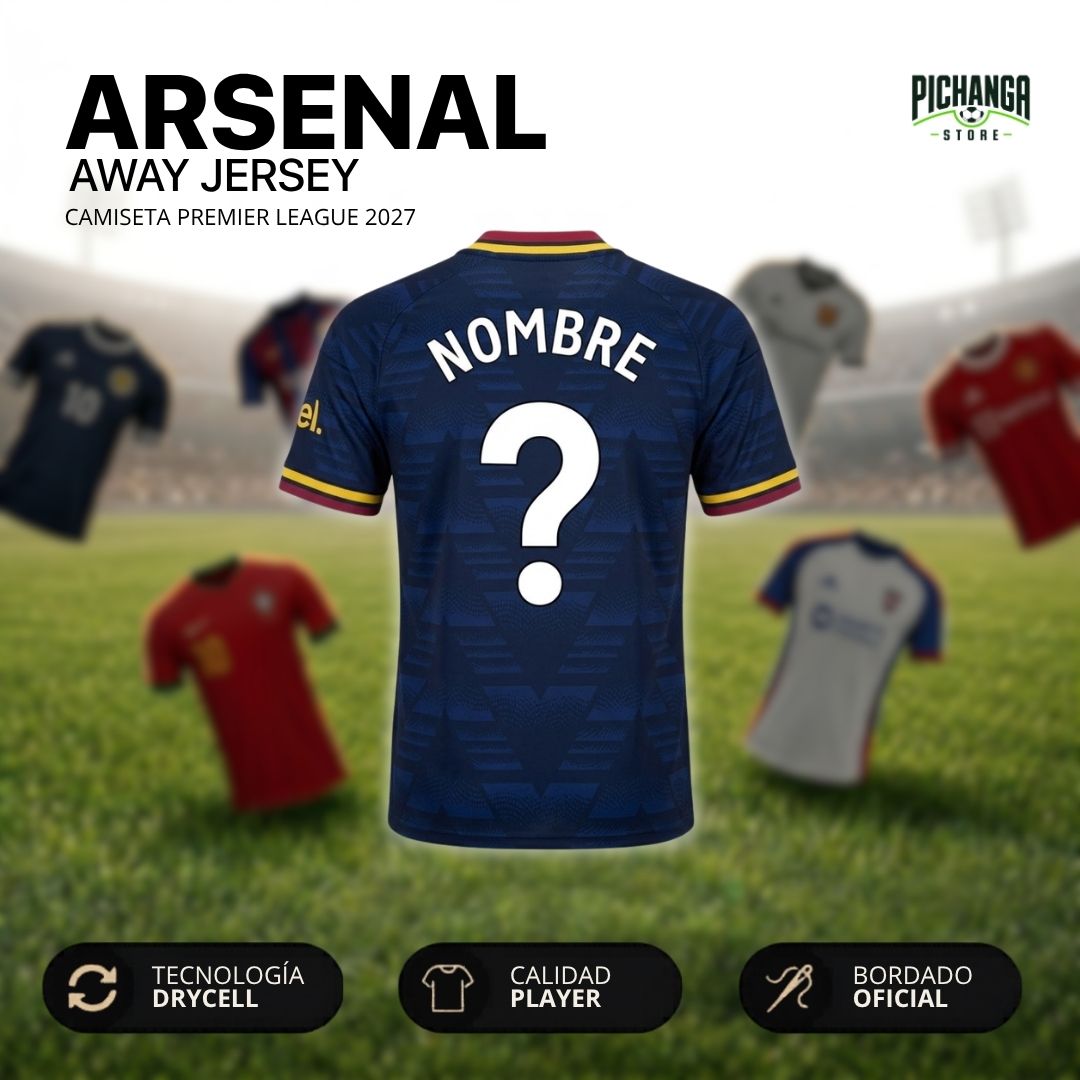 Camiseta Arsenal Visita 2027