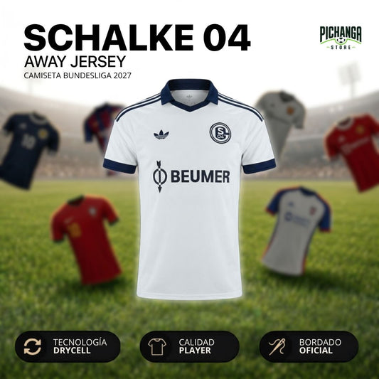 Camiseta Schalke 04 Visita 2027