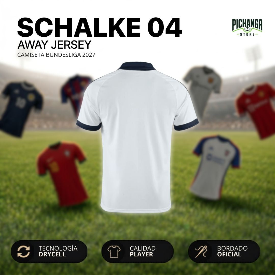 Camiseta Schalke 04 Visita 2027