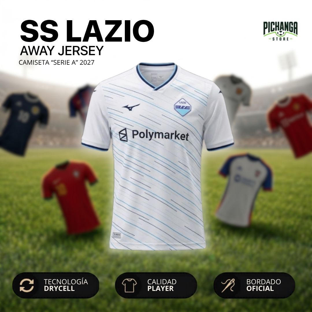 Camiseta SS Lazio Visita 2027