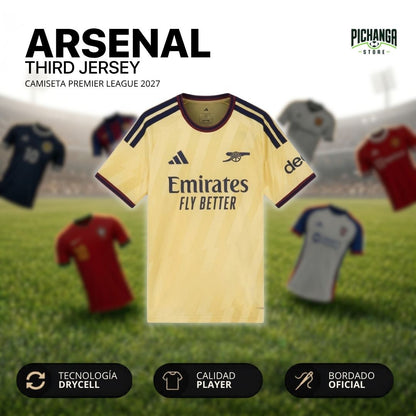 Camiseta Arsenal Tercera Equipación 2027