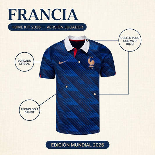 Camiseta Francia Mundial 🇫🇷