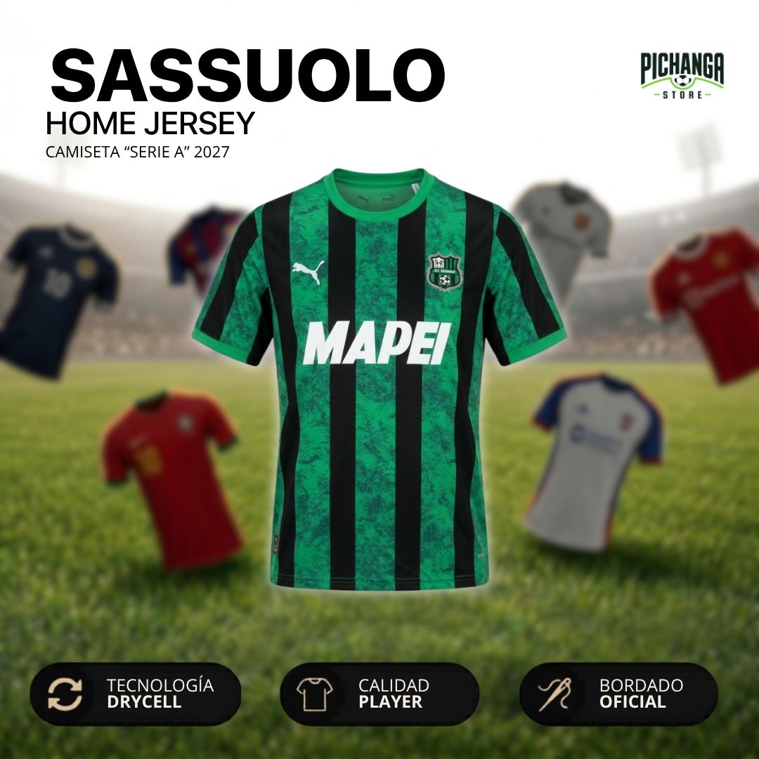 Camiseta Sassuolo 2027