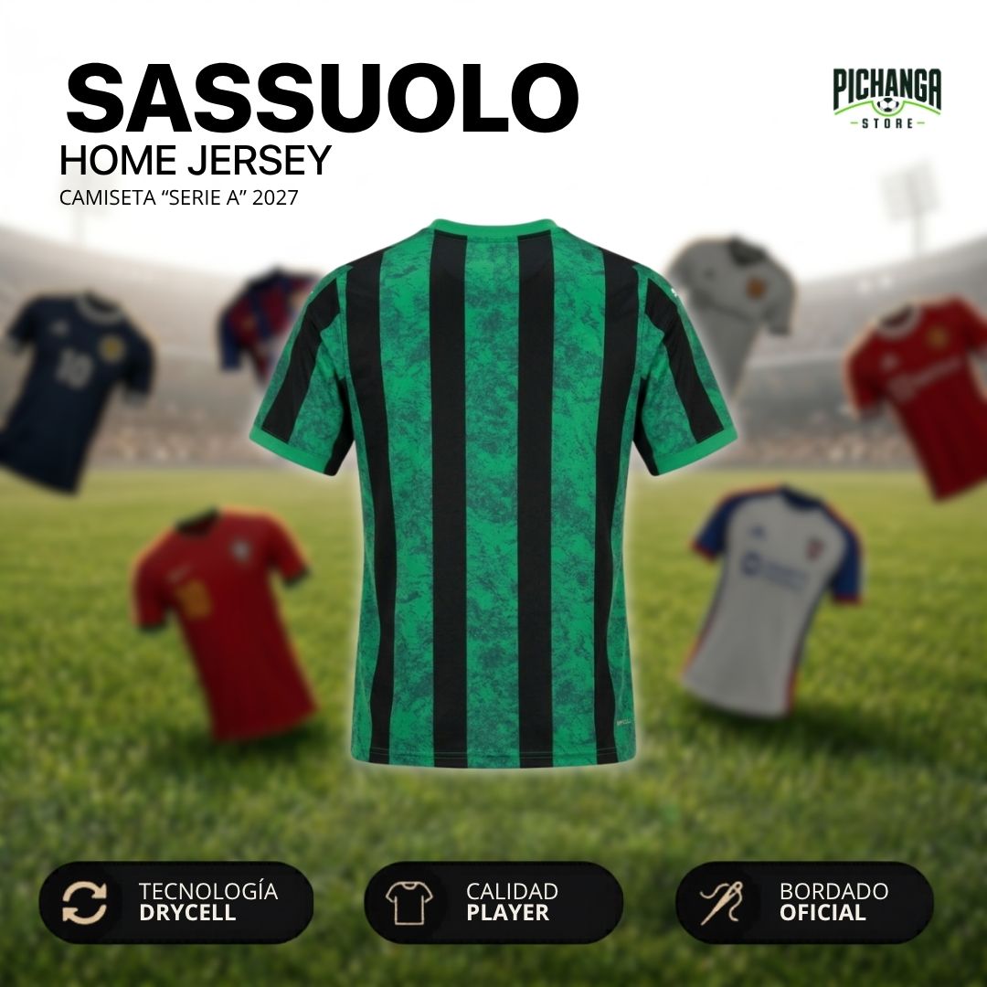 Camiseta Sassuolo 2027
