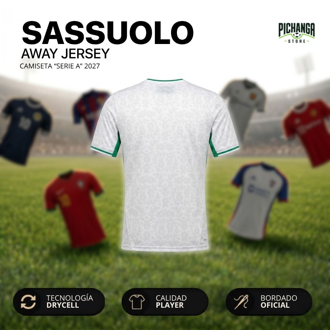 Camiseta Sassuolo Visita 2027