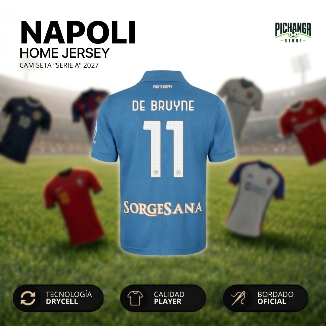 Camiseta Napoli 2027