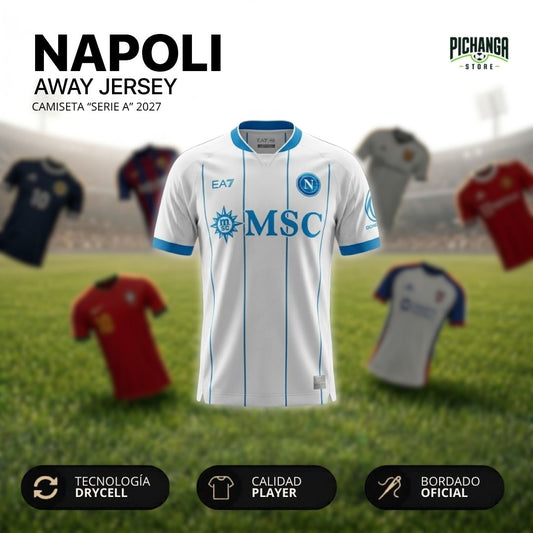 Camiseta Napoli Visita 2027