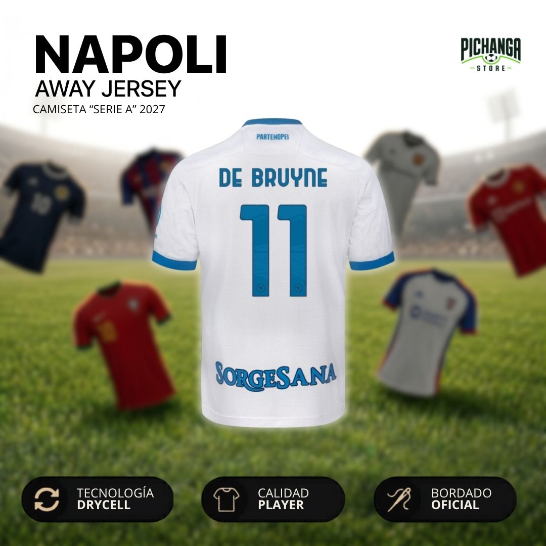 Camiseta Napoli Visita 2027
