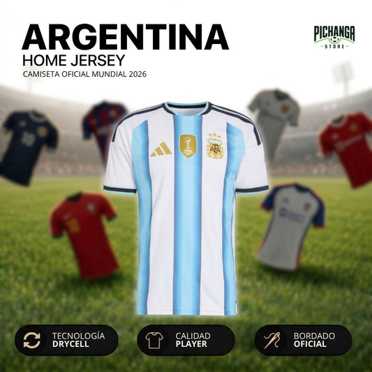 Camiseta Argentina Mundial 2026