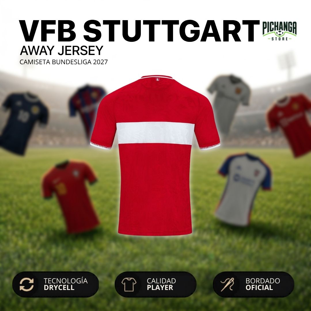 Camiseta VfB Stuttgart Visita 2027