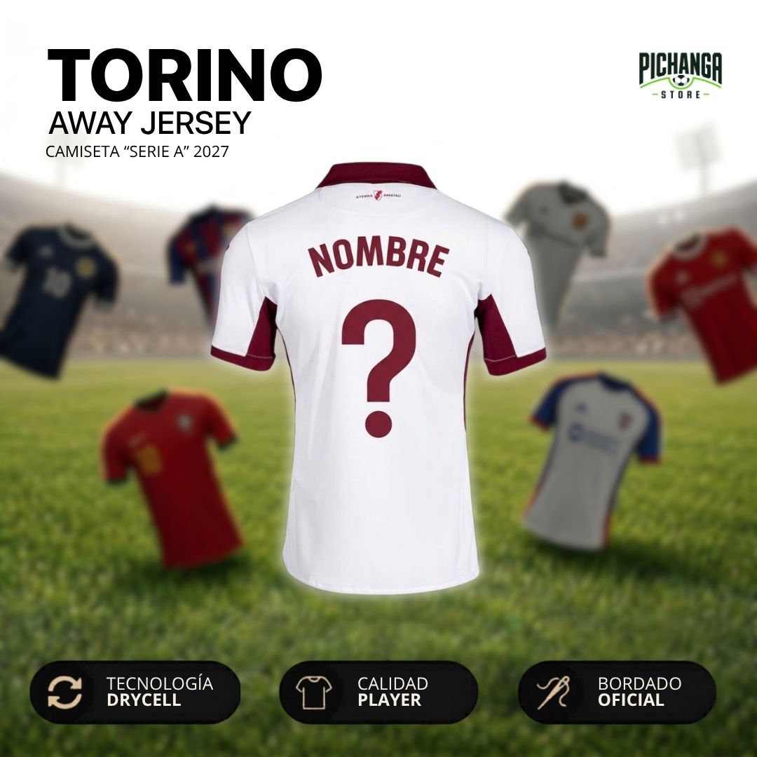 Camiseta Torino Visita 2027