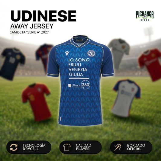 Camiseta Udinese Visita 2027