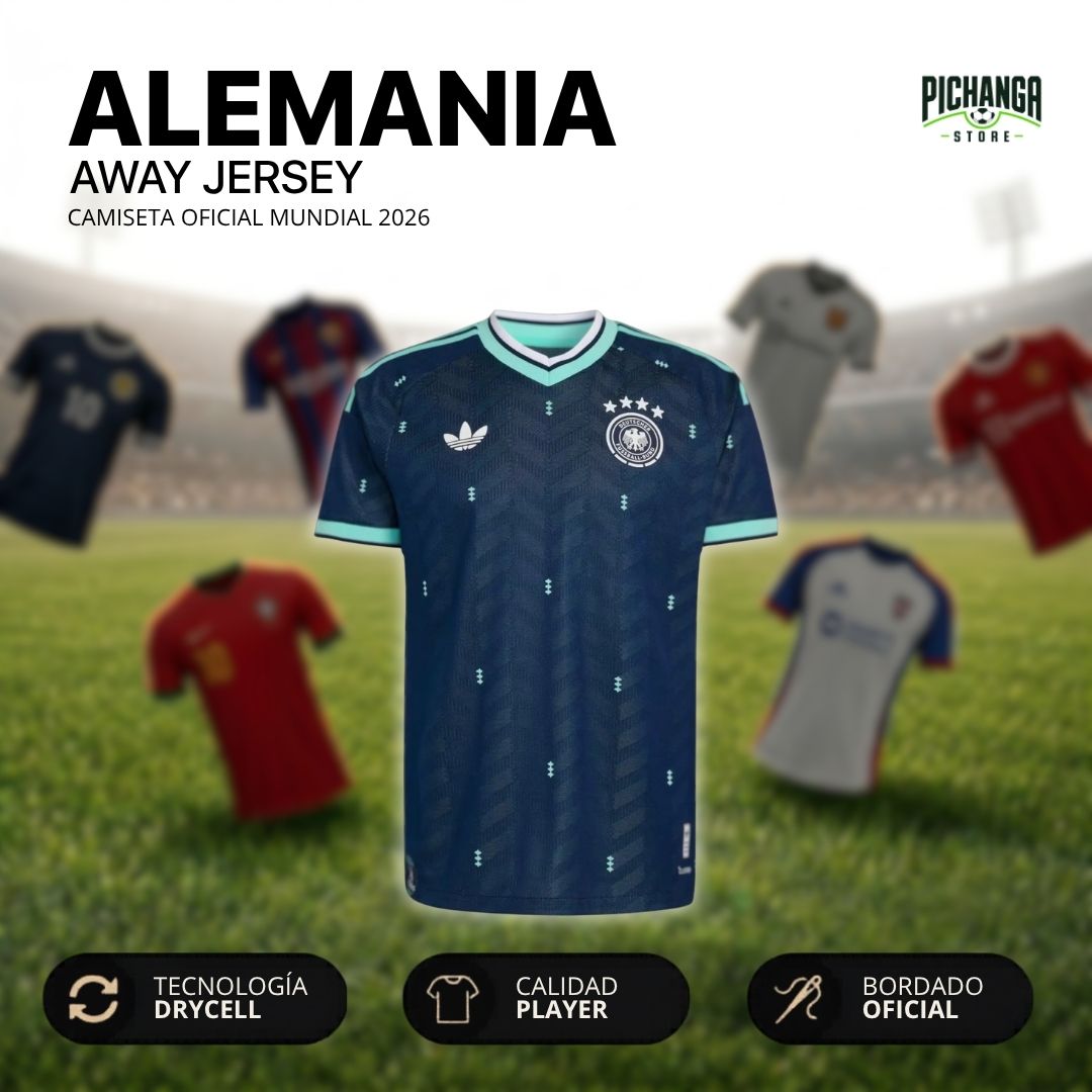 Camiseta Alemania Visita Mundial 2026