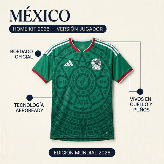 Camiseta México Mundial🇲🇽