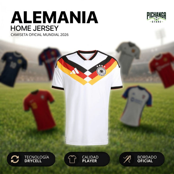 Camiseta Alemania Mundial 2026