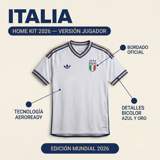 Camiseta Italia Mundial🇮🇹