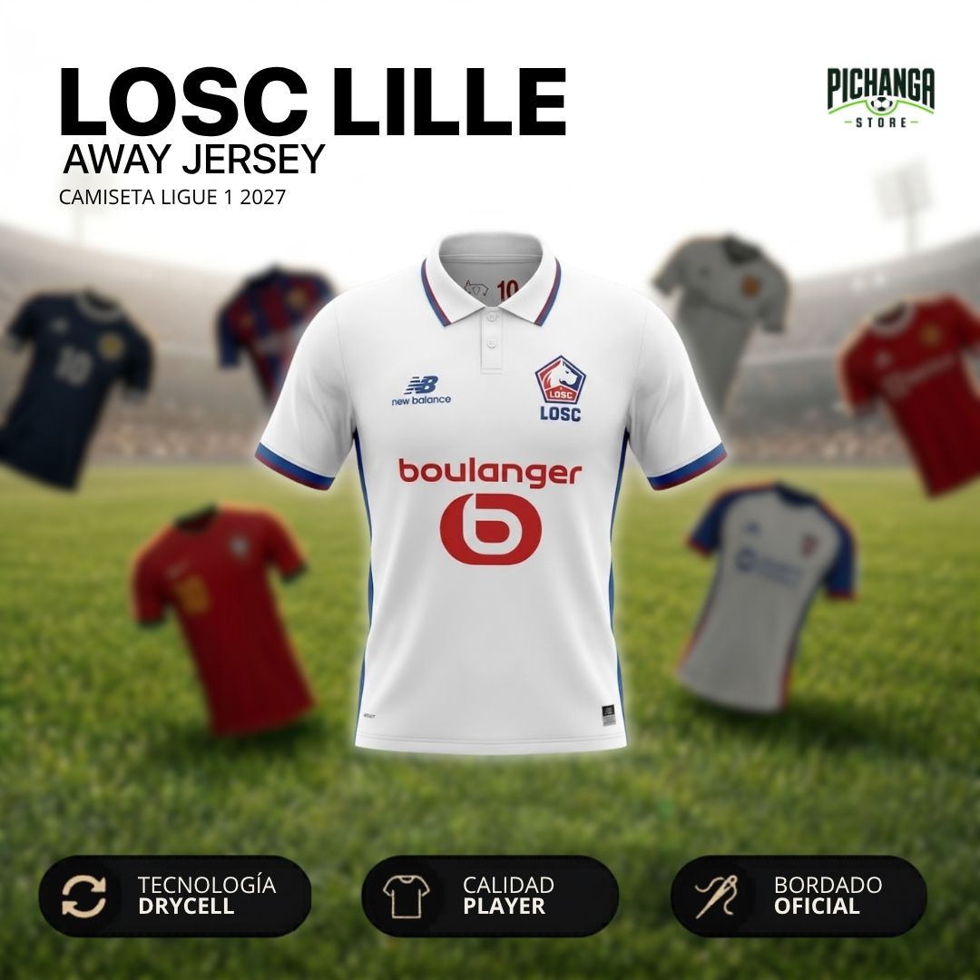 Camiseta Losc Lille Visita 2027
