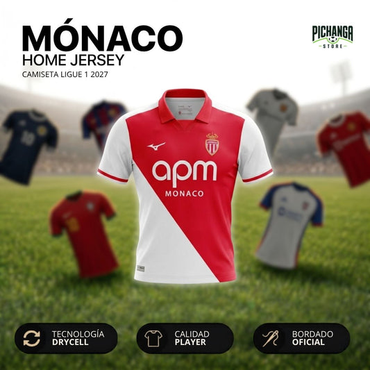 Camiseta Mónaco Local 2027