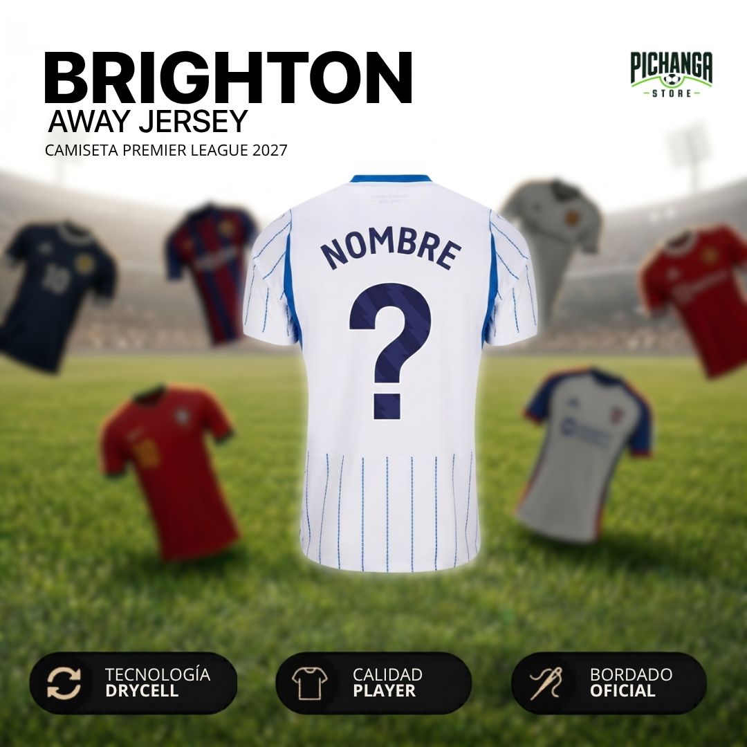 Camiseta Brighton Visita 2027