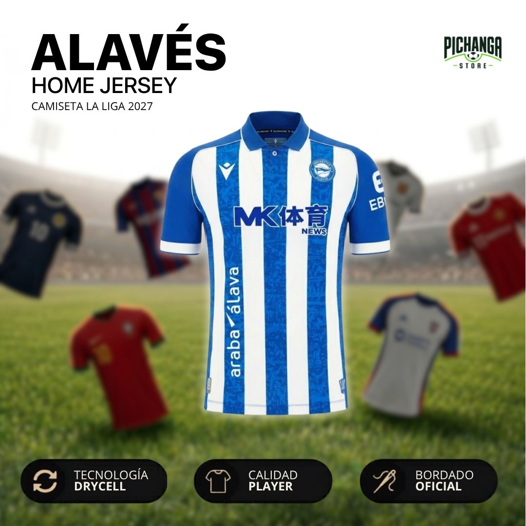 Camiseta Alavés 2027