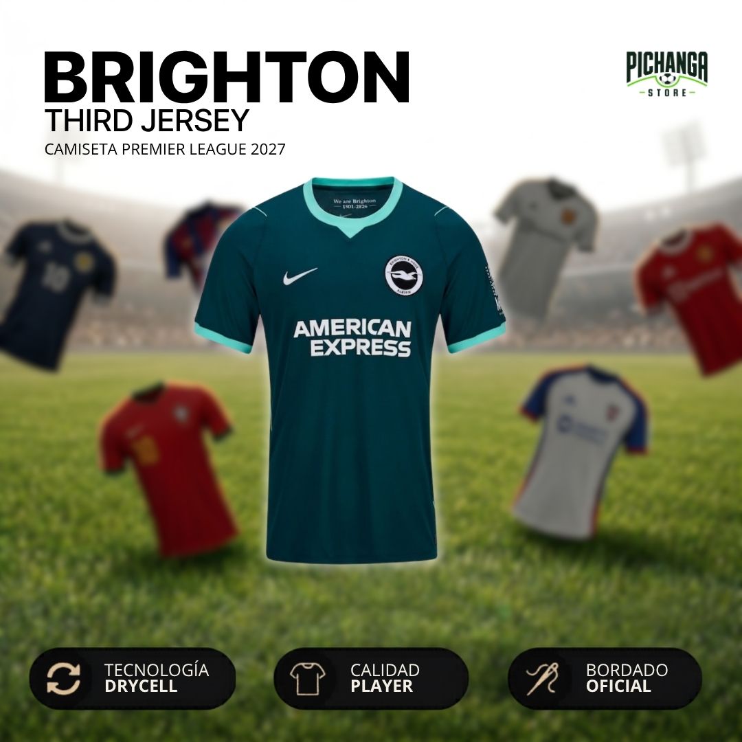 Camiseta Brighton Tercera Equipación 2027