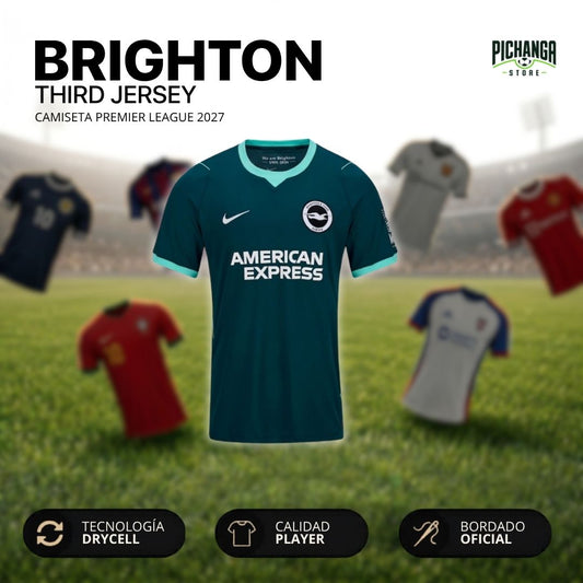 Camiseta Brighton Tercera Equipación 2027