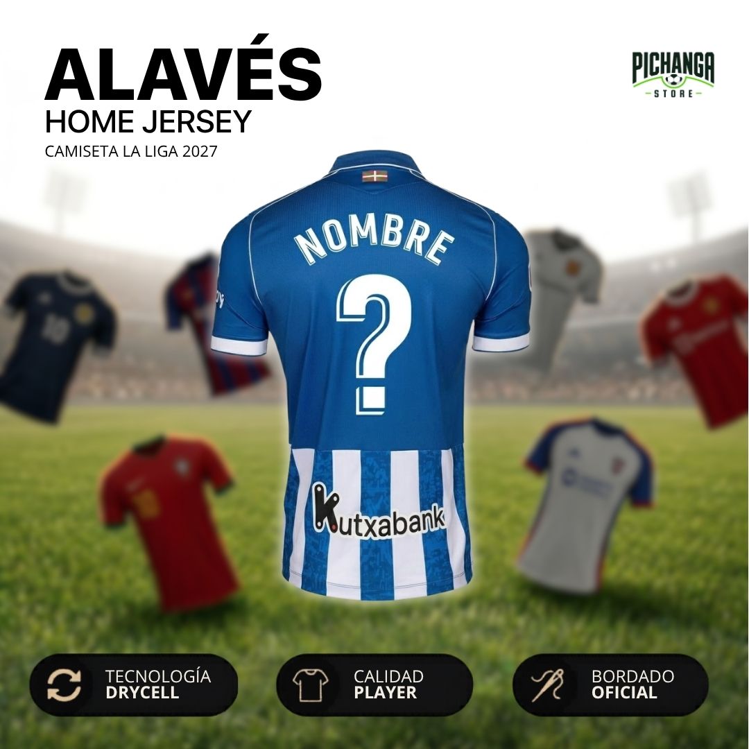 Camiseta Alavés 2027