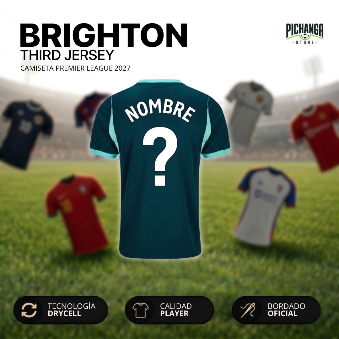 Camiseta Brighton Tercera Equipación 2027