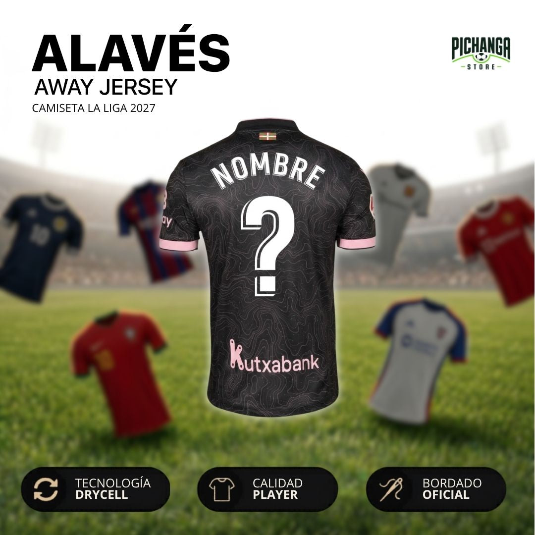 Camiseta Alavés Visita 2027