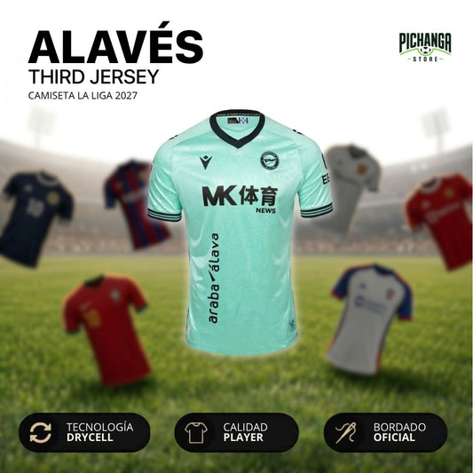 Camiseta Alavés Tercera Equipación 2027