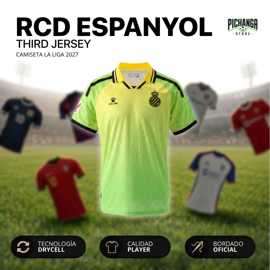 Camiseta Rcd Espanyol Tercera Equipación 2027