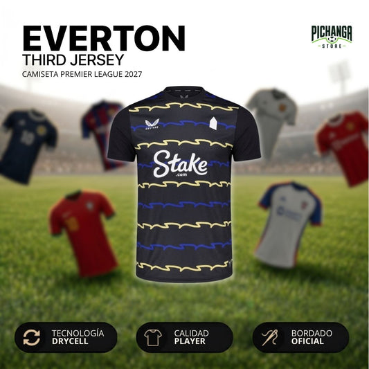 Camiseta Everton Tercera Equipación 2027