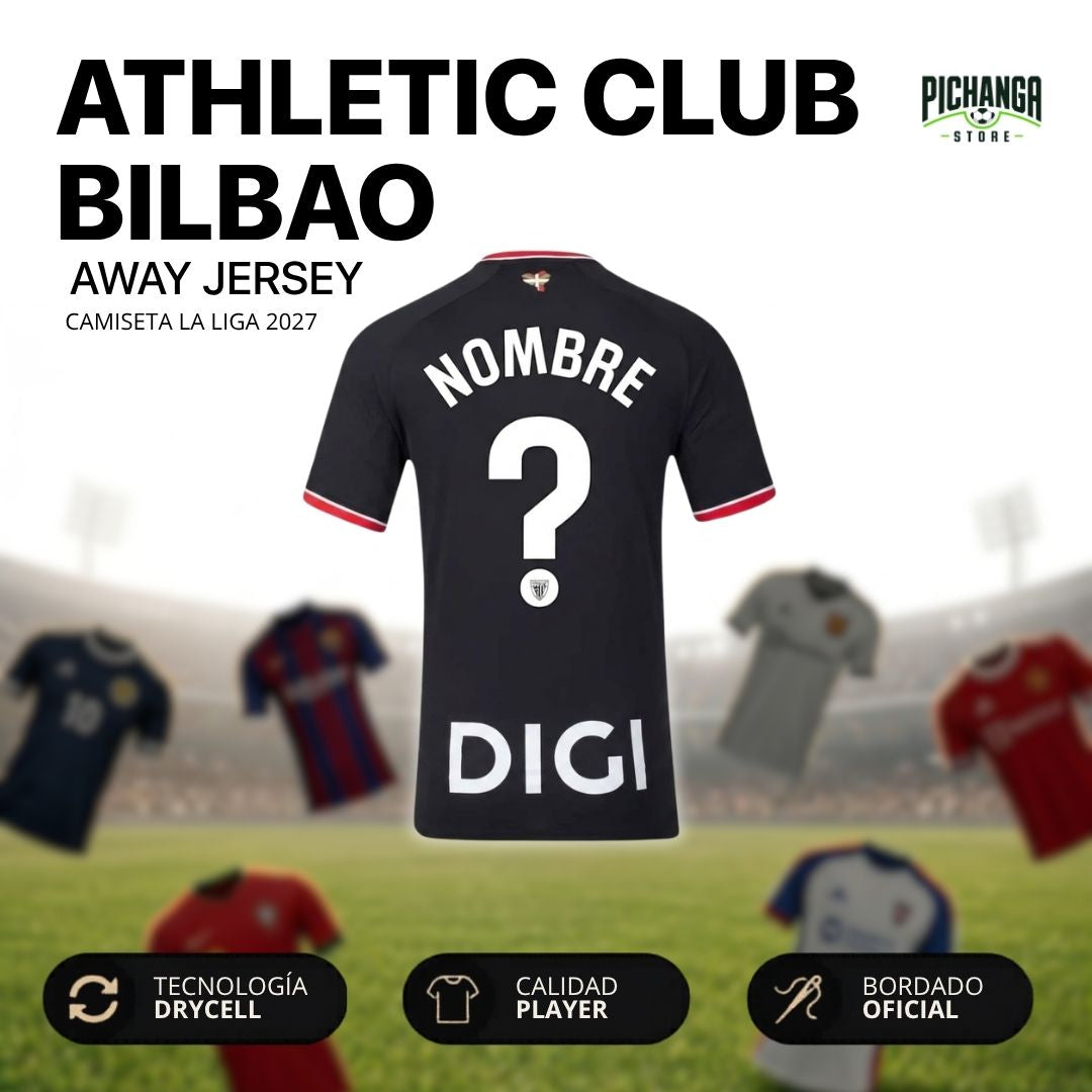 Camiseta Athletic Club Bilbao Visita 2027
