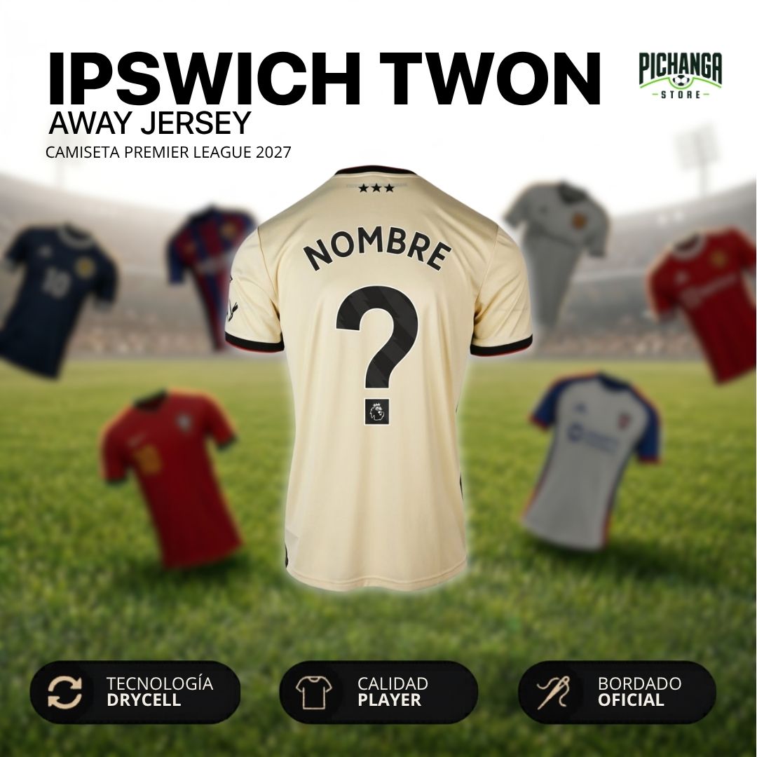 Camiseta Ipswich Twon Visita 2027