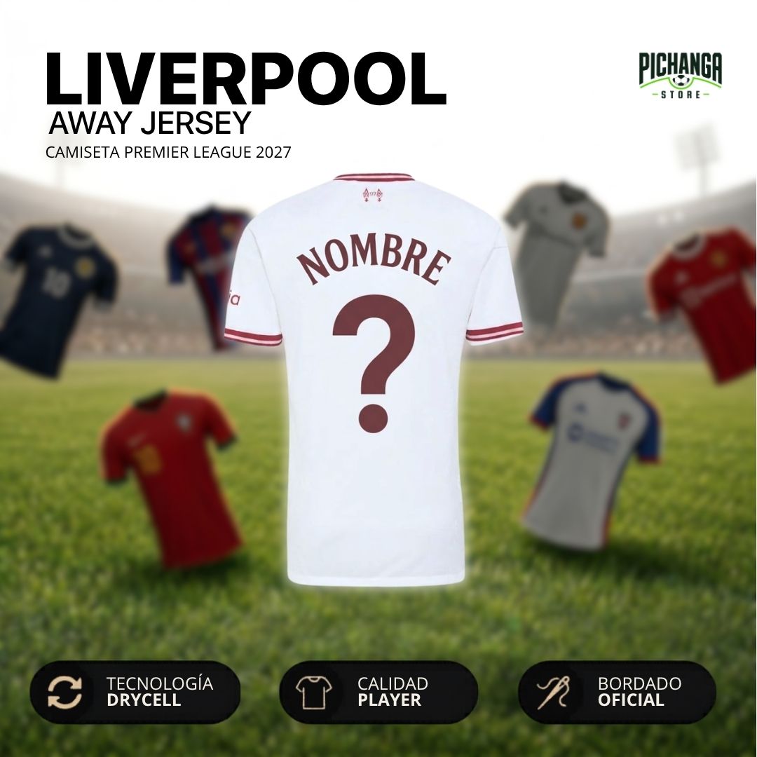 Camiseta Liverpool Visita 2027