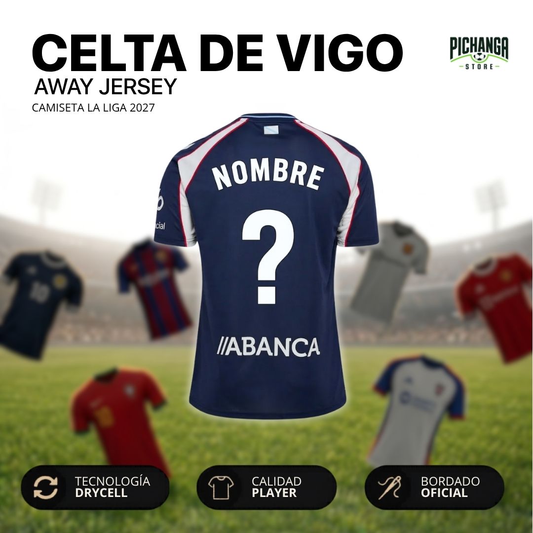 Camiseta Celta de Vigo Visita 2027