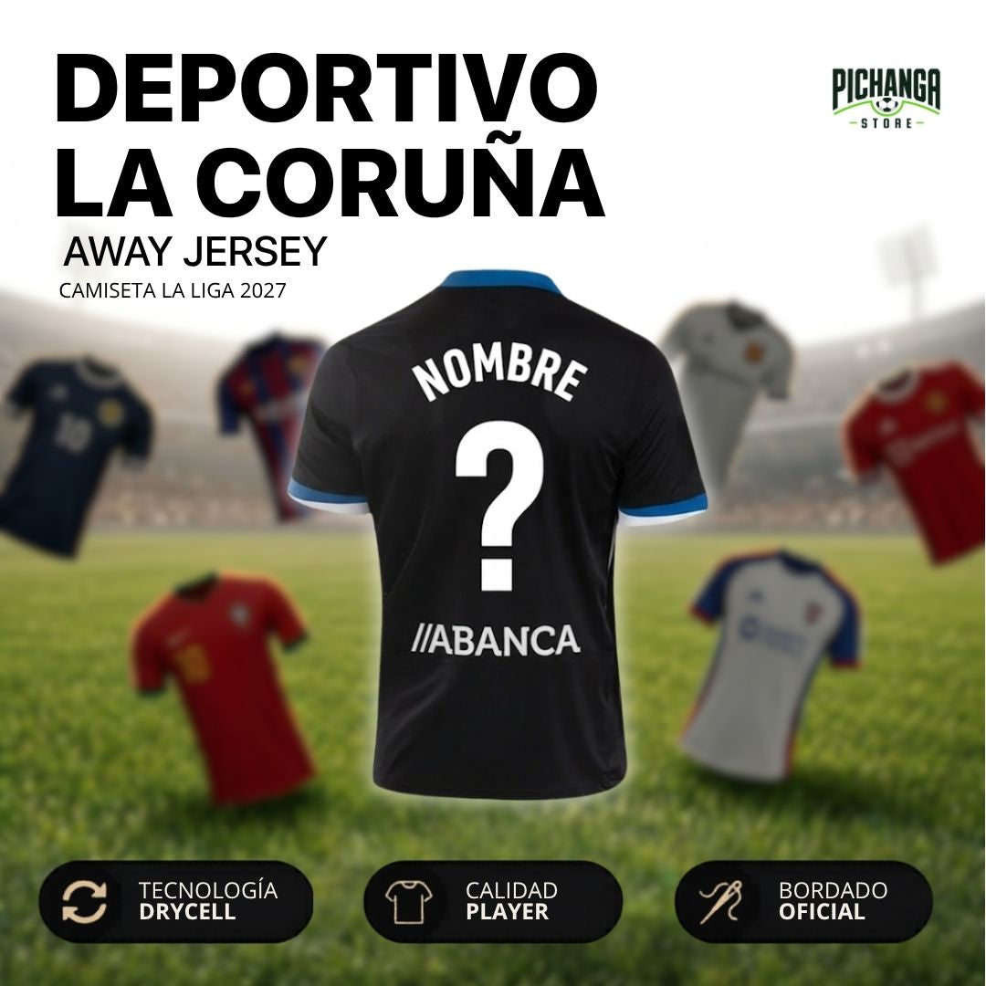 Camiseta Deportivo la Coruña Visita 2027